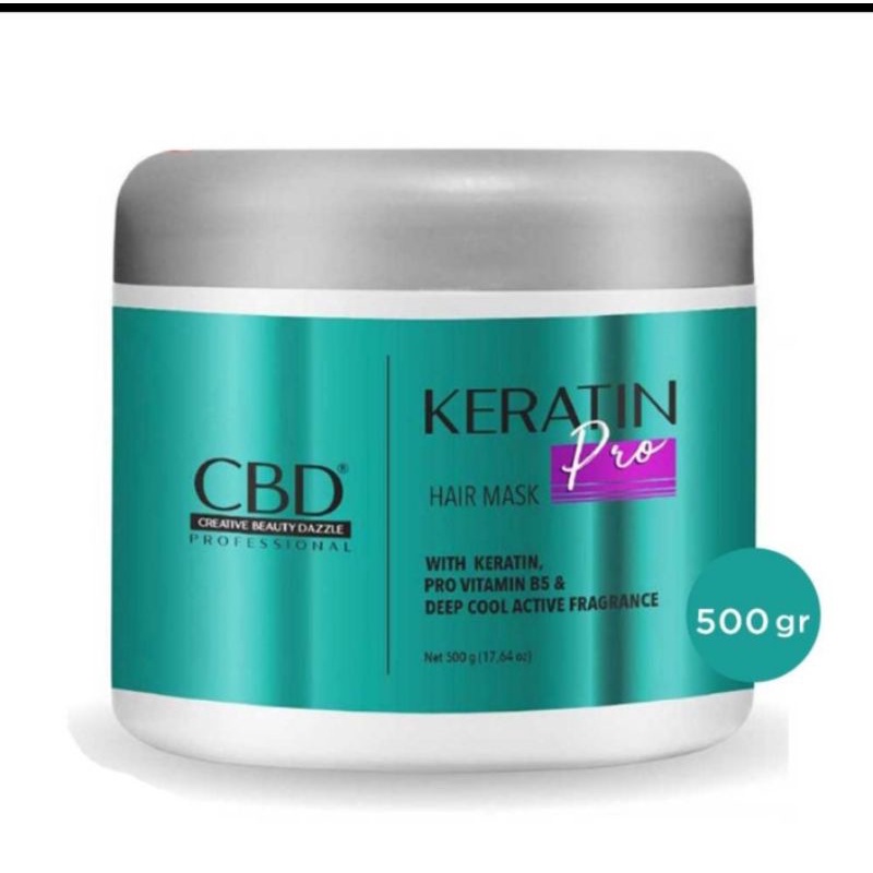 CBD masker rambut Keratin pro