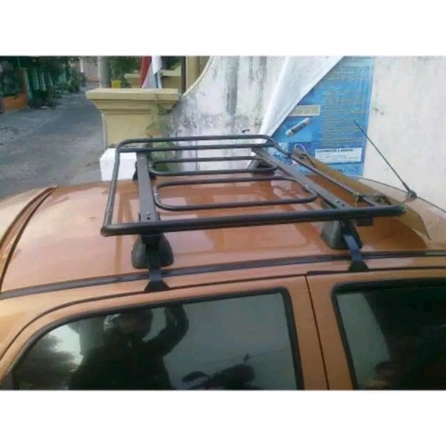 Dijual roof rak mobil tambahan bagasi atas mobil komplit dengan cross bar Murah