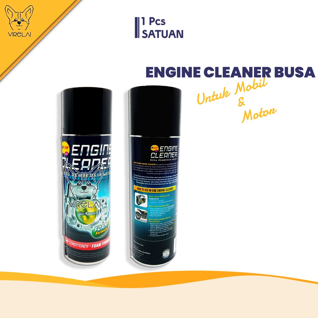 [300 ml] Super Engine Busa / Throttle Body / Foam Conditioner Cleaner Mobil &amp; Motor [M-One]