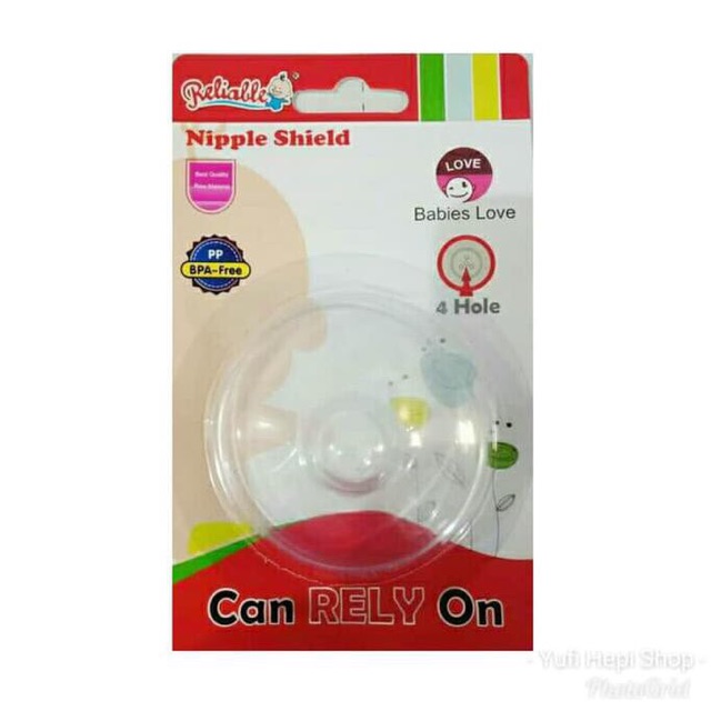 Nipple Shield Reliable Puting Penyambung Asi