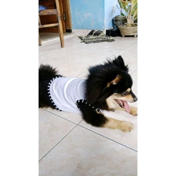 Pomapoo Kaos Charlie - Baju Kaos Kucing Anjing Pakaian Anjing Kucing Cat Dog Shirt