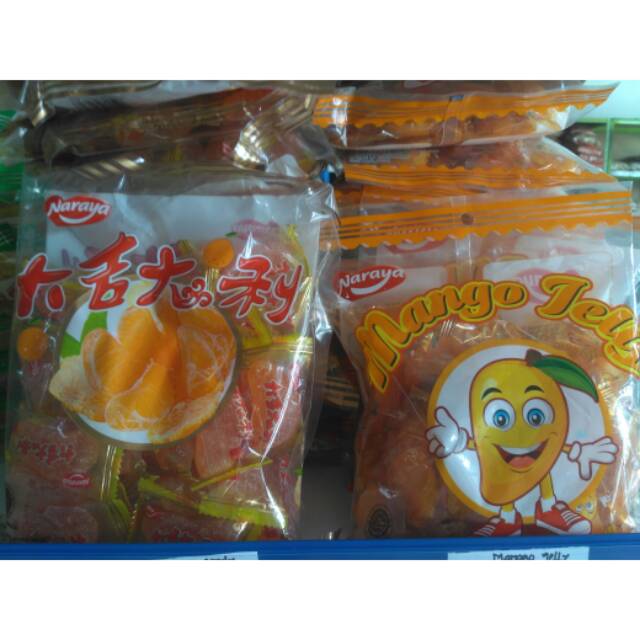 

Permen empuk rasa jeruk Orange candy by Naraya