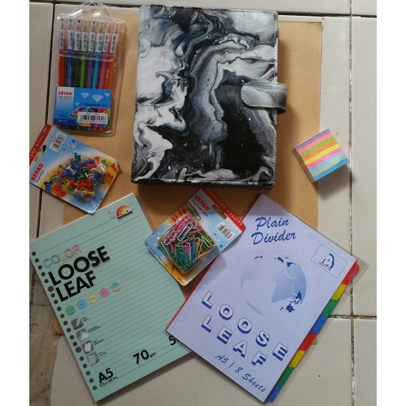 

Binder Printing Motif hologram Kulit sintesis A5 (20r)