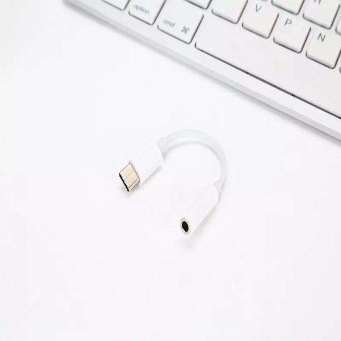 Converter Type C to 3.5mm Earphone Adapter