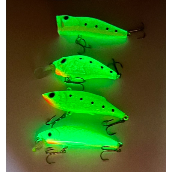 GLOW IN THE DARK BERCAHAYA DALAM GELAP UMPAN IKAN LUMINOUS