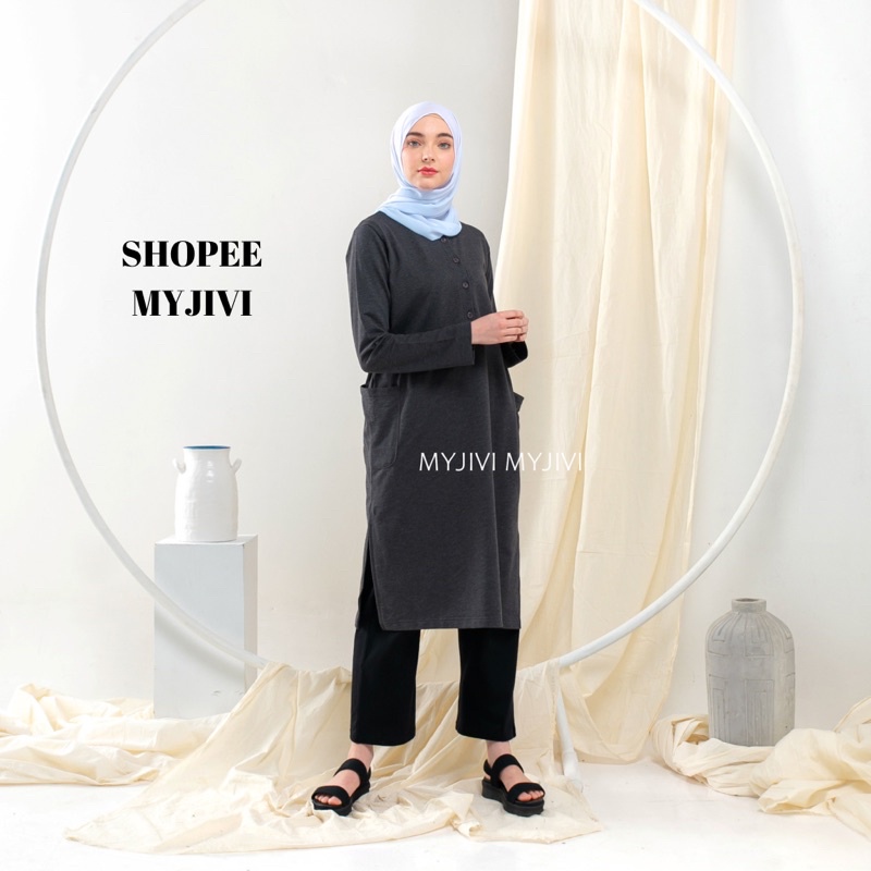 LYA POCKET SIDE TUNIC BY MYJIVI