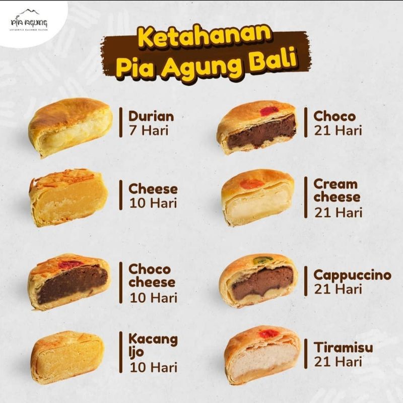 Pia Agung oleh oleh khas Bali