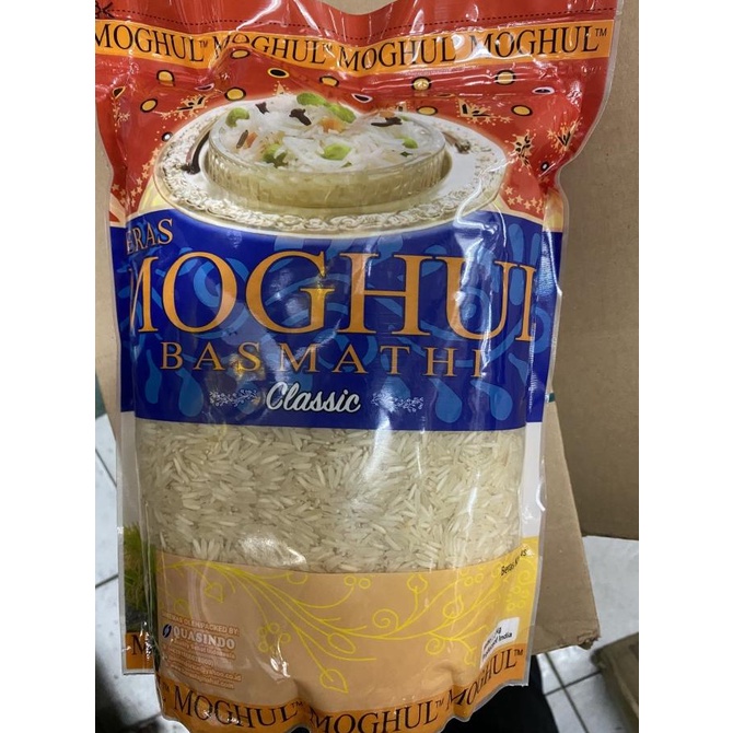 

Promo Awal tahun Beras MogHul Basmathi Classic 2Kg ( Beras India ) Promo Awal tahun