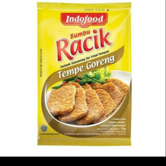 

INDOFOOD BUMBU RACIK TEMPE GORENG