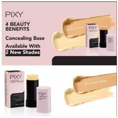 * NCC * Pixy Concealing Base Concealer Konsiler With 4 Beauty Benefit - Netto 9 gr