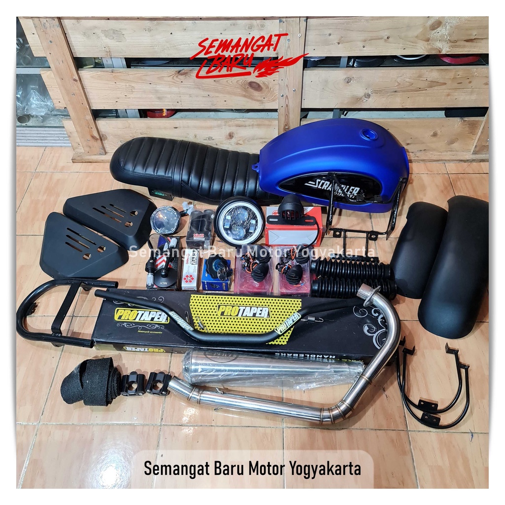 Paket ducati scrambler scorpio, byson, megapromono , pulsar, thunder the best