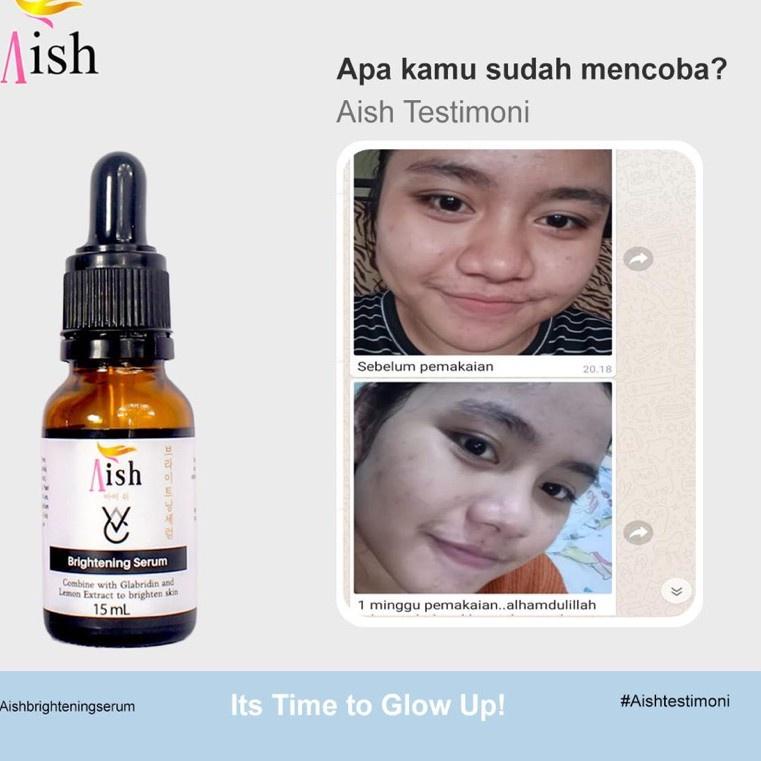 ⭐untuk⭐kamu⭐ AISH SERUM BRIGHTENING SERUM AISH AIS PENCERAH WAJAH OPTIMAL ORIGINAL⭐trims,