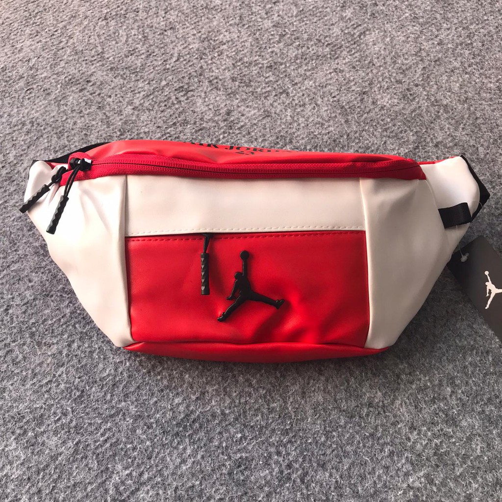 air jordan waist bag red