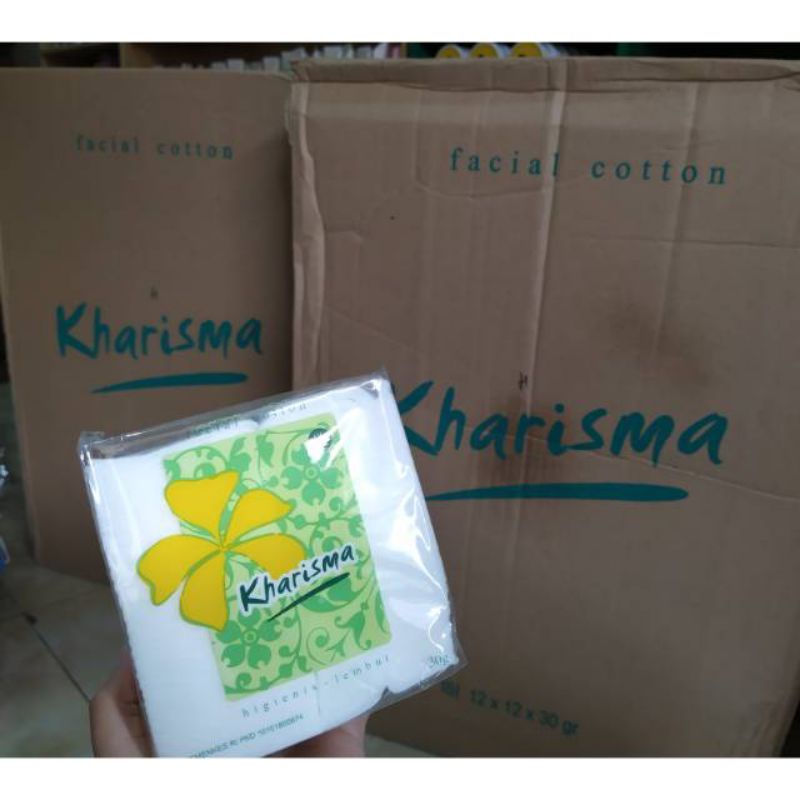 Kapas Kharisma Pembersih Wajah Beauty 30gr Original