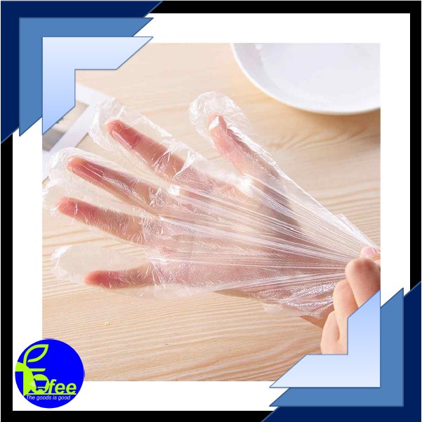 [IMPORT] - Sarung Tangan Plastik 100pcs