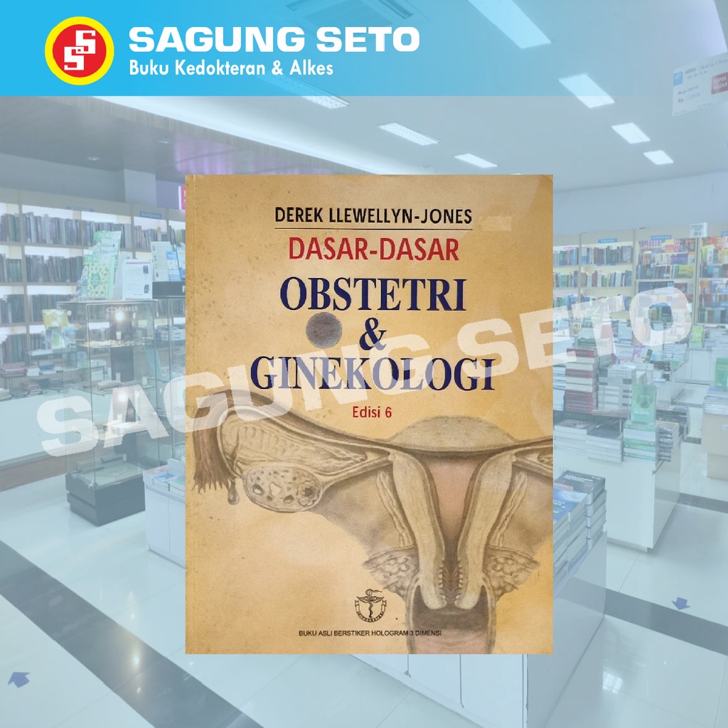 Jual DASAR-DASAR OBSTETRI & GINEKOLOGI EDISI 6 - DEREK LLEWELLYN-JONES ...