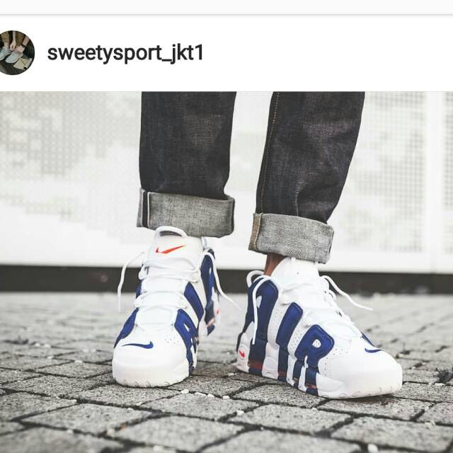 Sepatu Nike Air Uptempo 96 Knicks