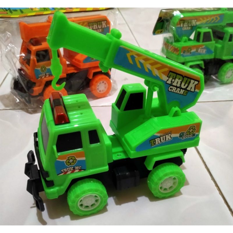 Mobil Mainan Anak_Mobil Truk Kontruksi_Truk Crane