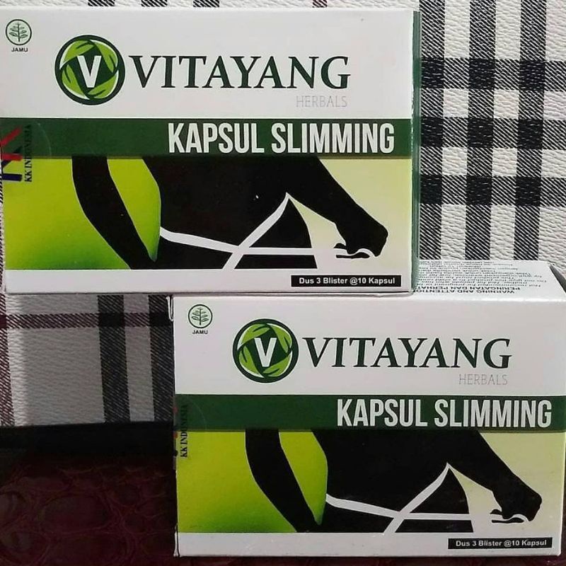 Vitayang Kapsul Slimming Teh Hijau Jati Belanda Gelugur Herbal Alami Untuk Mengatasi Obesitas Dan Kegemukan original KK Indonesia