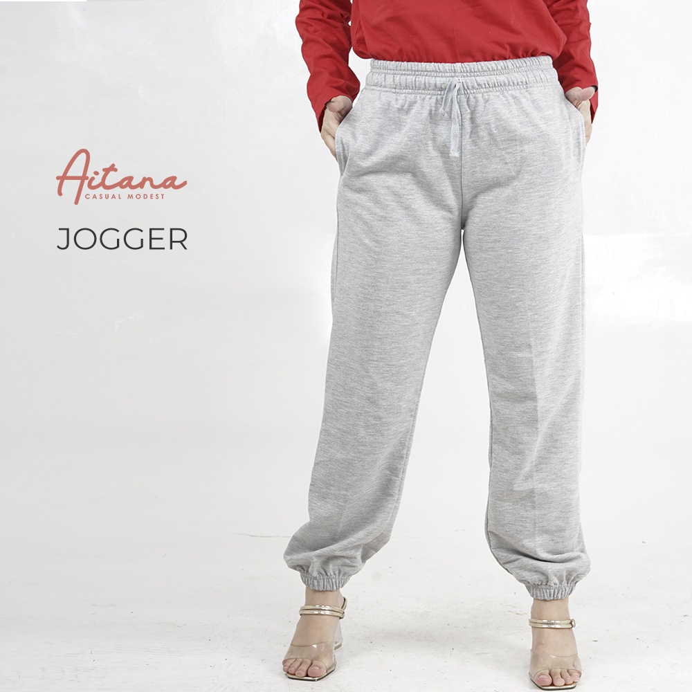 Aitana - Jogger Pants Polos Dewasa