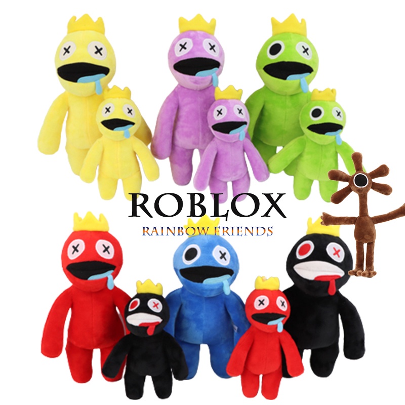 Roblox Rainbow Friends Blue Plush Toy Purple Stuffed Doll Kid Gift Birthday Xmas