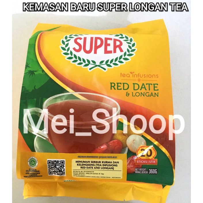 

Super Instant Red Date & Longan Tea 20’s (Ang Cho tea) 360 GRAM ASLI SINGAPORE