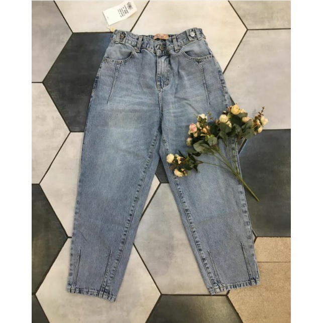 #1184 BOYFIE BAGGY JEANS NON STREET (BRAND UPGRADE) 30 - 32