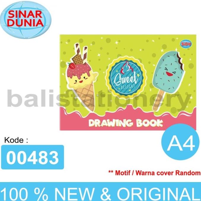 

Open DS] Buku Gambar / Drawing Book Sidu A4 10 lembar