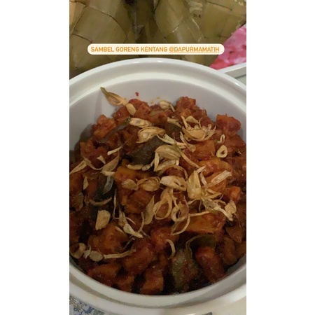 

sambel goreng kentang pedas