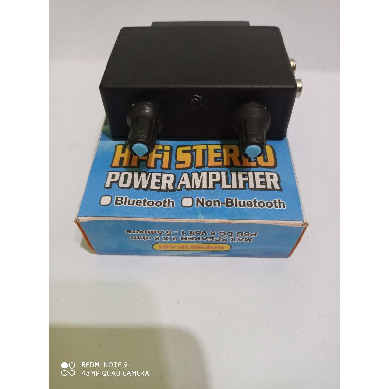 Mini Amplifier Bluetooth dan non bluetooth Stereo 5v power amplifier mini class D pam8403 5v