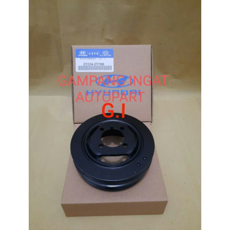 Pully Kruk As Pully Ker As Pulley Crankshaft Hyundai KIA Carens