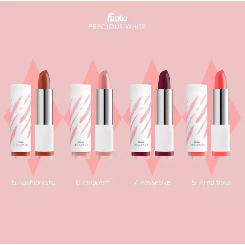Fanbo Precious White Ultra Satin Lipstick