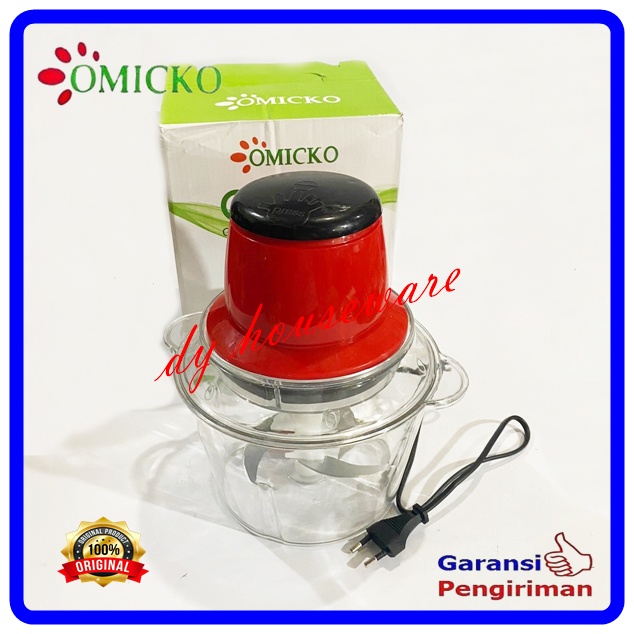 Chopper Food Processor Penggiling Makanan 1.5 Liter Omicko