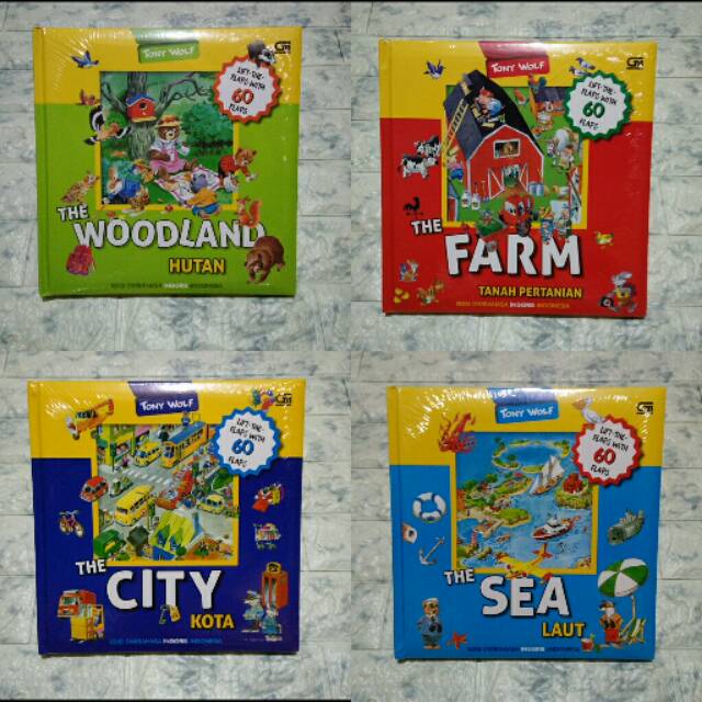Tony Wolf Series - buku anak