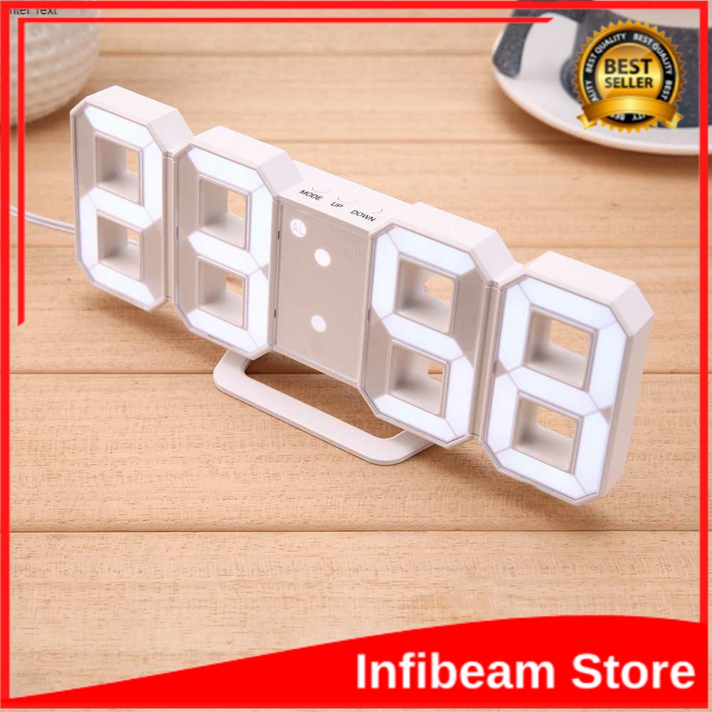 Jam Meja LED Digital Clock / Jam Dinding Digital LED / Meja LED Clock Jam Kantor Jam Digital Jam LED