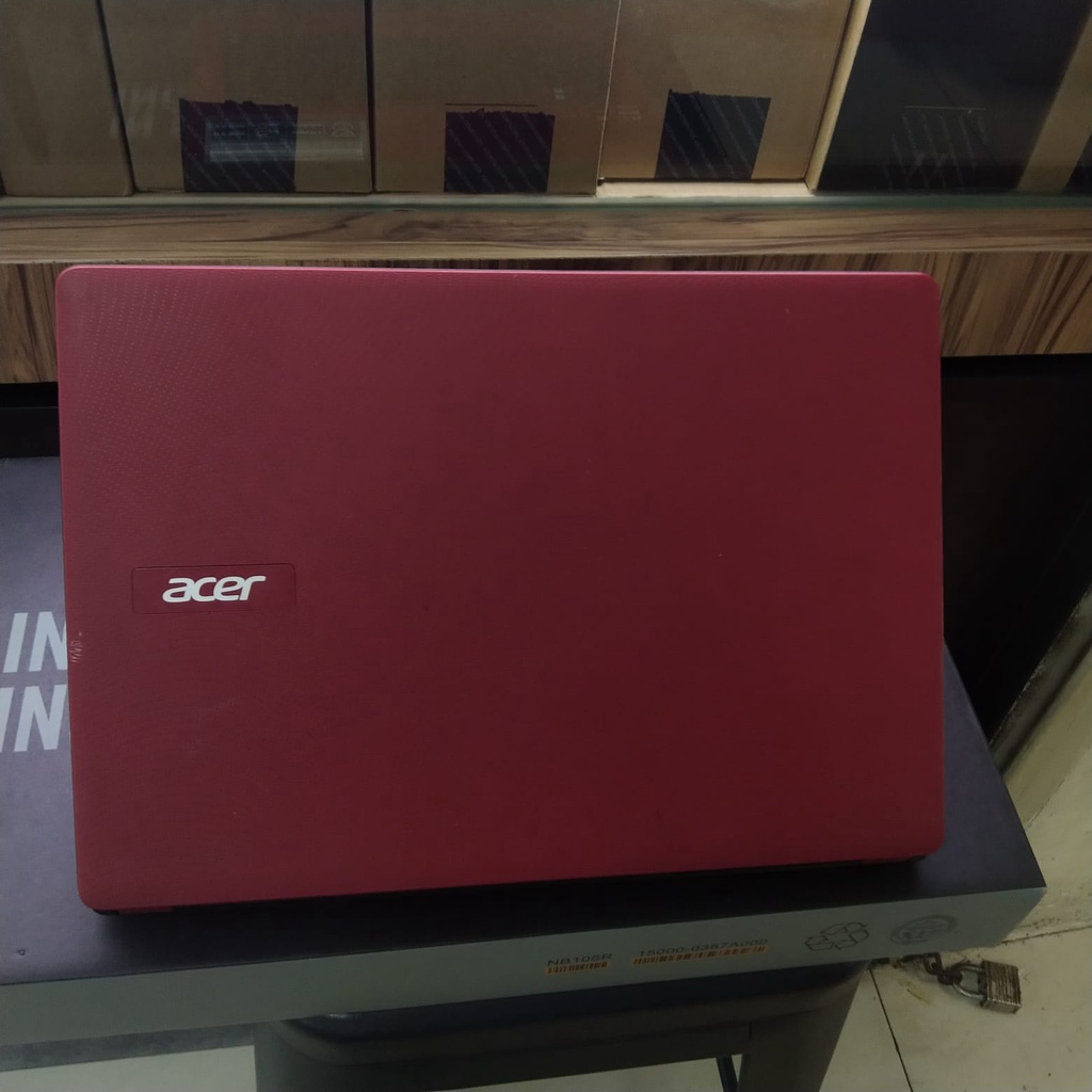 Laptop Leptop Second Bekas ACER ES1-421 RAM 4GB HDD 500GB AMD A4 QUAD CORE Zoom Siap Pakai