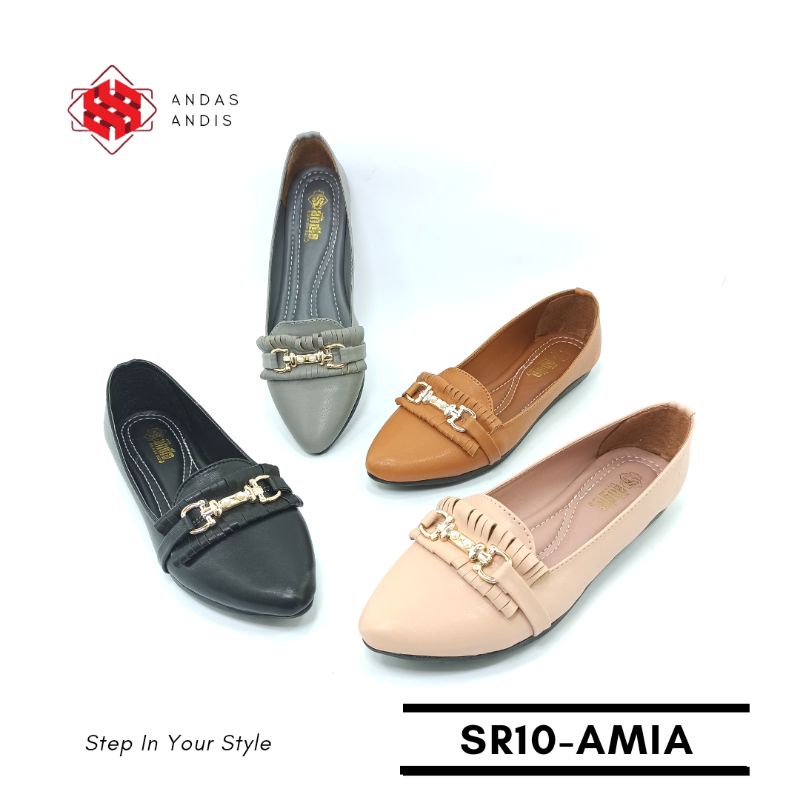 Andas Andis - Sepatu Flatshoes Wanita Amia