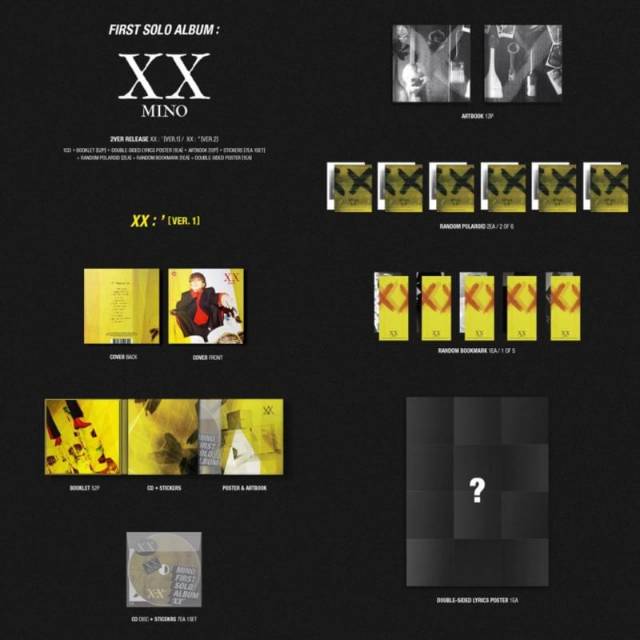 WINNER : MINO 1st Solo Album < XX >