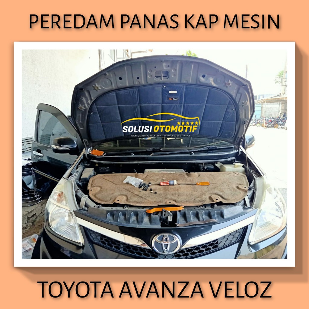 Toyota Avanza Veloz 2011 2014 Peredam Panas Kap Mesin Aksesoris