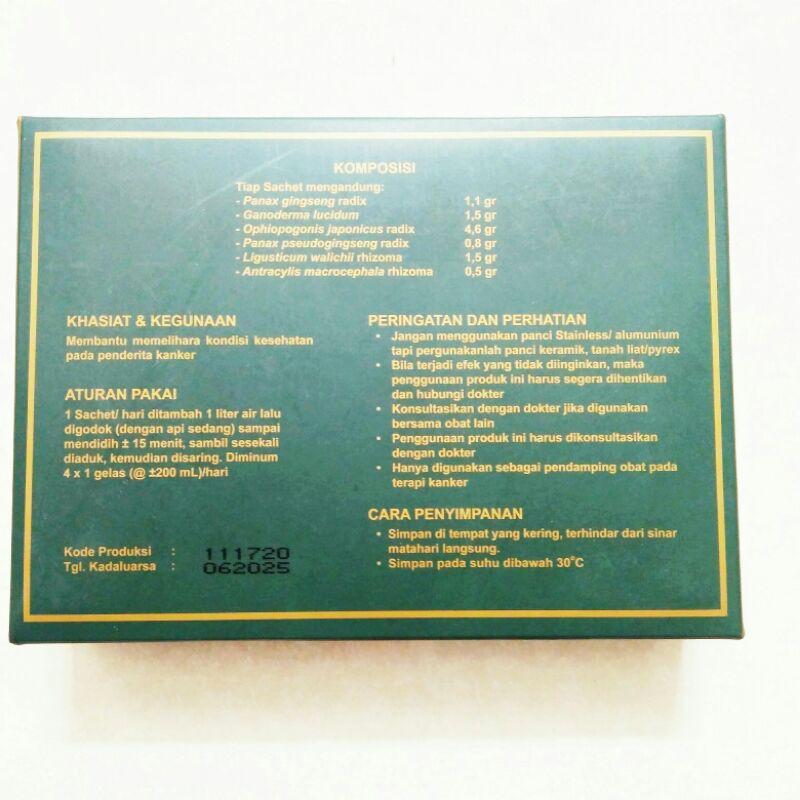 

Eceran Ling Shen Yao Herbal Miom Kista Tumor