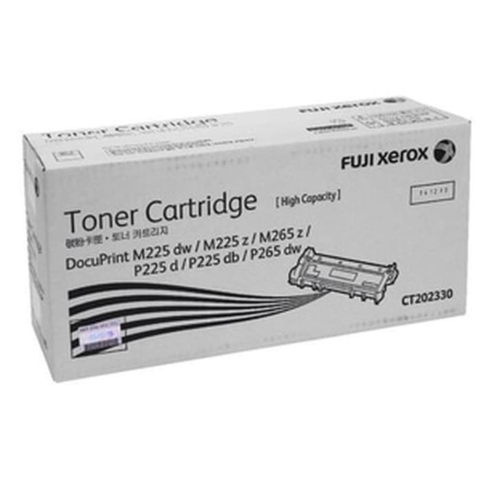 TONER FUJI XEROX CT202330 HIGH CAPACITY BLACK ORI 225 &amp; 265 SERIES