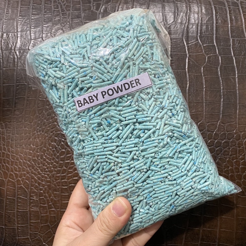 Clumpet Bedding / alas kandang hamster 800 gr-Baby Powder