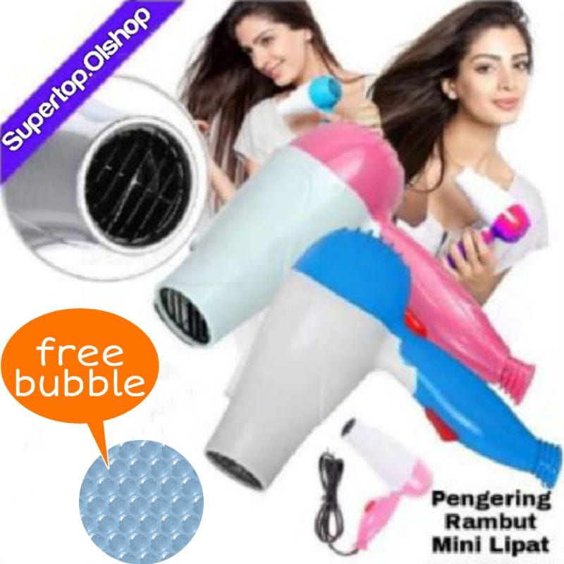 HairDryer / PENGERING RAMBUT N-1290 350 Watt⭐ Supertop ⭐