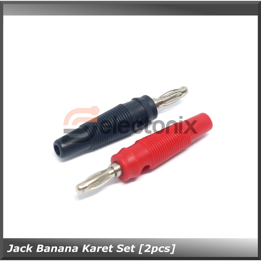 Jack Banana Karet 1 Set [2pcs] Merah - Hitam