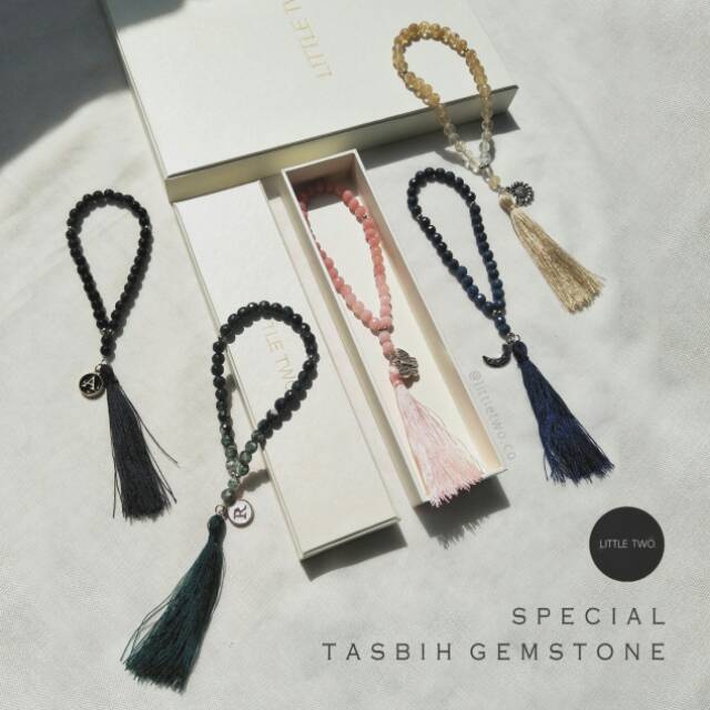 LITTLETWO  TASBIH Batu 33 BUTIR size 6mm