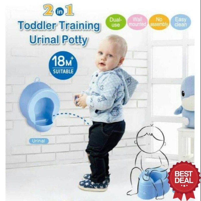 Ku.Ku Duckbill 2in1 Toddler Training Urinal Potty
