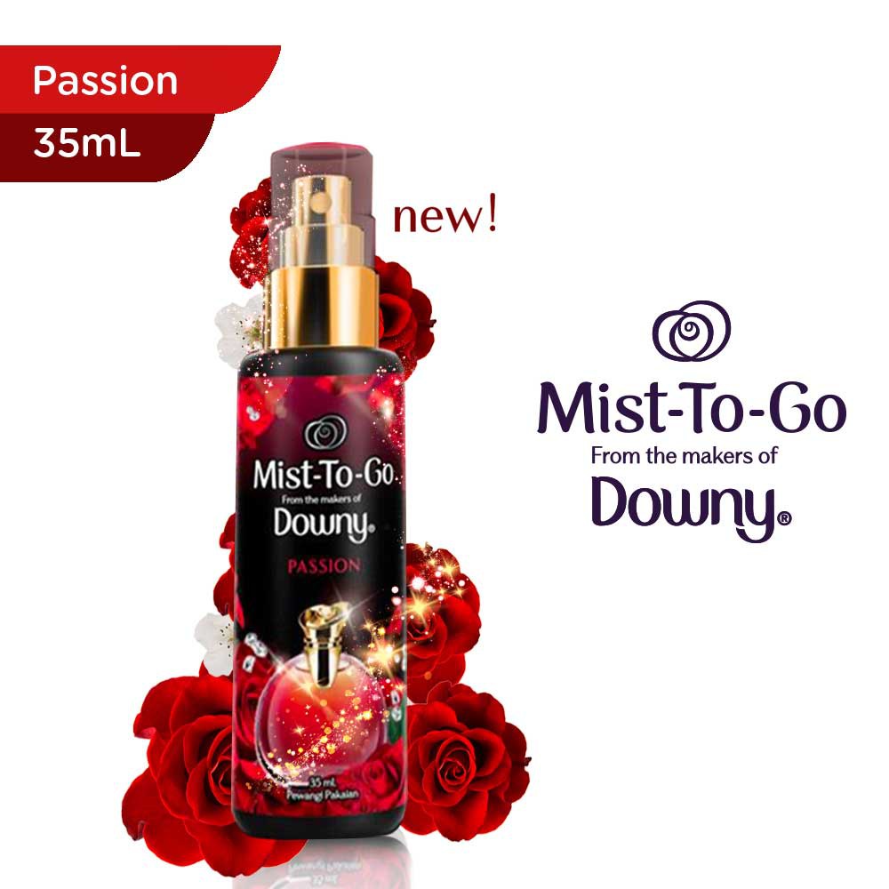 Downy Mist-To-Go Pewangi Pakaian Passion 35ml