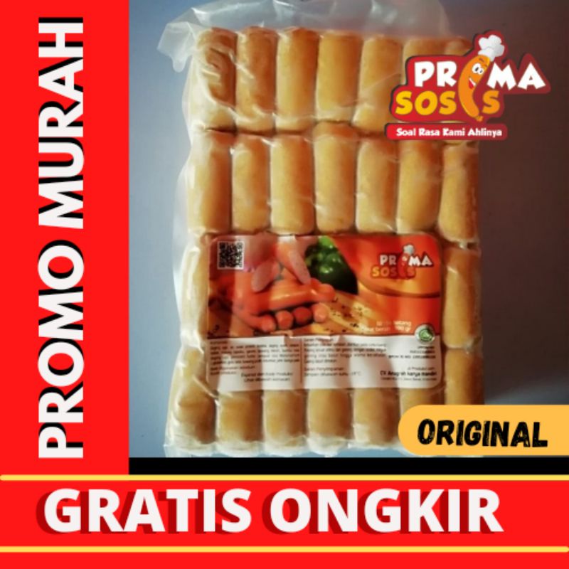 

[ Best Seller ] - Sosis Coctail 60 - Primasosis - sosis sehat tanpa pengawet 100 % halal