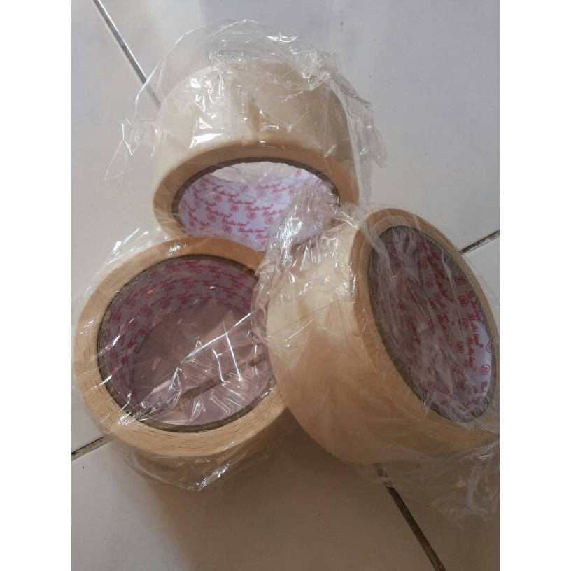 

Terlaris Lakban Kertas Tebal Bodhi 2 45mm x 21m Masking Tape Murah Grosir