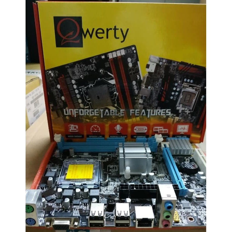 QWERTY MOTHERBOARD H81 1150